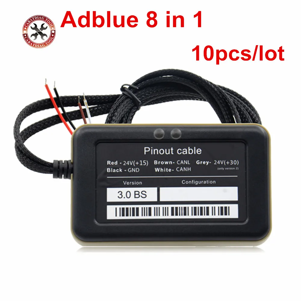 Эмулятор Adblue 8 в 1 для грузовика 10 шт./лот|adblue emulator|renault emulatormercedes emulator |