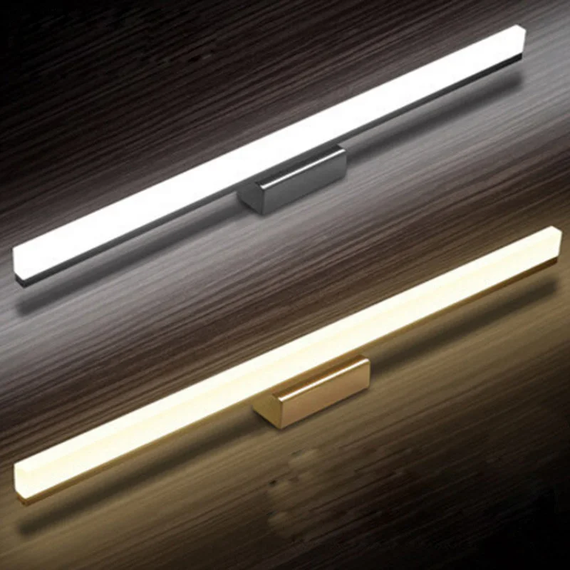 Новая акриловая светодио дный лампа Светодиодная 9 Вт 12 40 см 50 ванная комната