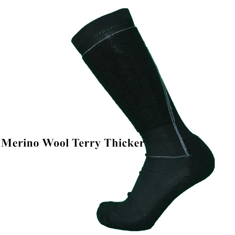 Носки мужские из шерсти мериноса для активного отдыха на природе 2 пары|ski socks|socks