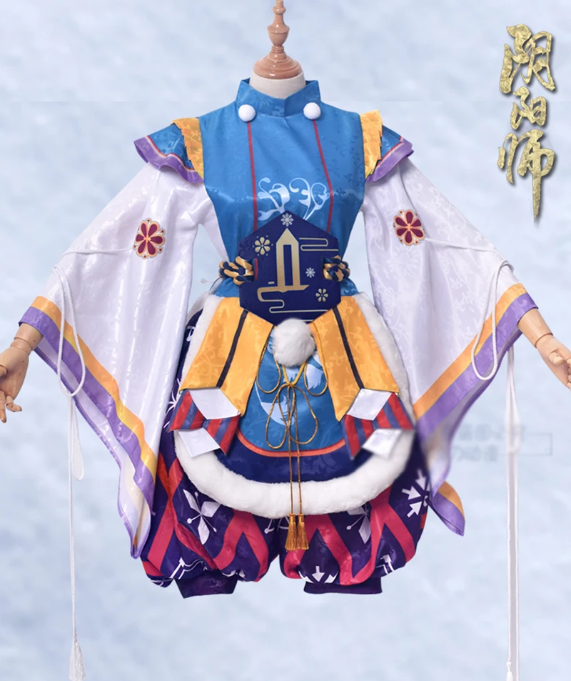 Игра Onmyoji снорунт Униформа SSR рисунок косплей костюм, полный набор S M L XL XXL 3XL унисекс для Хэллоуина Вечерние