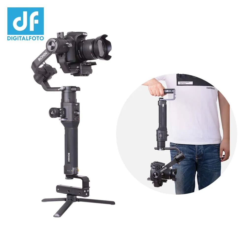DIGITALFOTO DJI RONIN S Аксессуары для Кардана Нижняя Расширительная ручка перевернутая съемка подключение для крана 2 MOZA air 2/AK2000AK4000