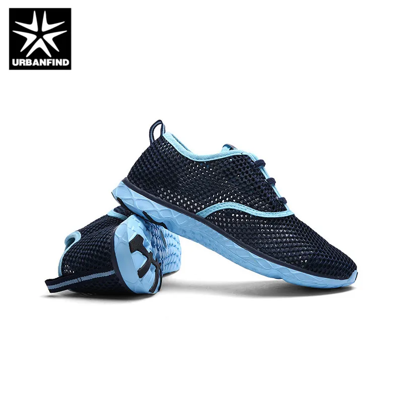URBANFIND Summer Mesh Shoes Unisex Breathable Sneakers Size 36-45 Soft Light Male Female Casual 6 Colors | Обувь