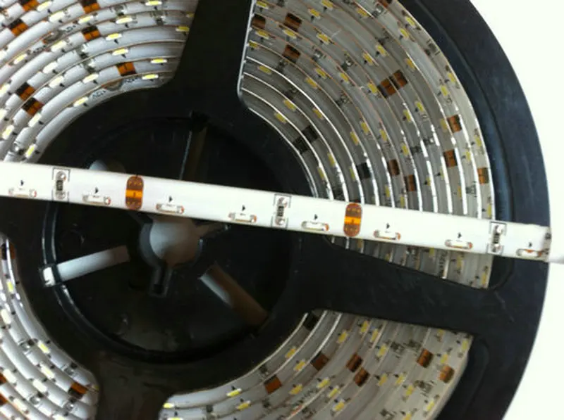 5M 335SMD 60LED/м вид сбоку излучающая полоска светильник DC12V 300 светодиодов