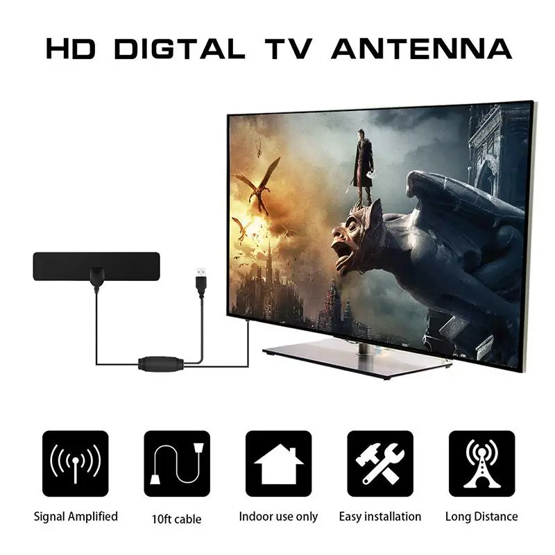 Усилитель сигнала HD для ТВ усилитель радиус антенна серфинга с функцией Free