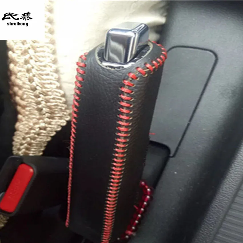 Чехол для ручного тормоза и рычага передач AT / MT из натуральной кожи Hyundai IX35 2018