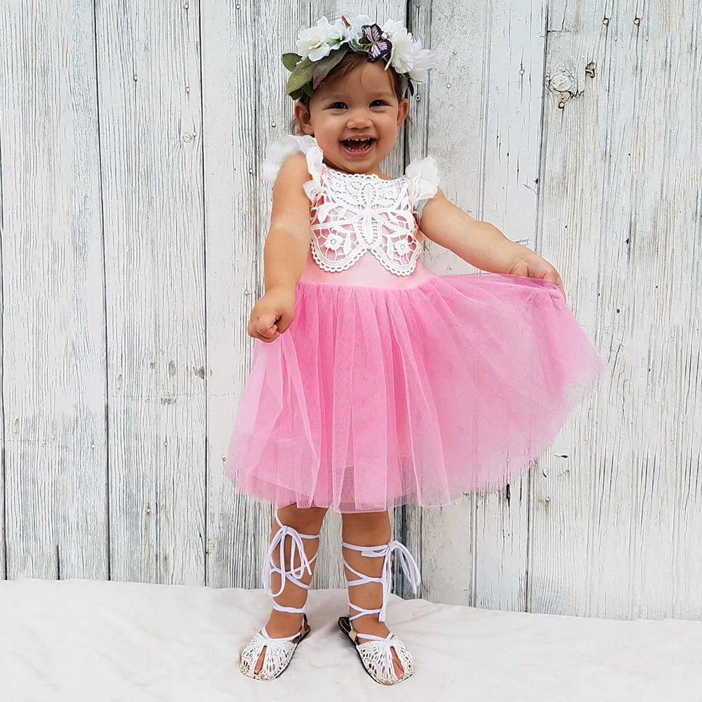 2019 г. детская одежда летняя для мальчиков Детская кружевная юбка пачка с оборками