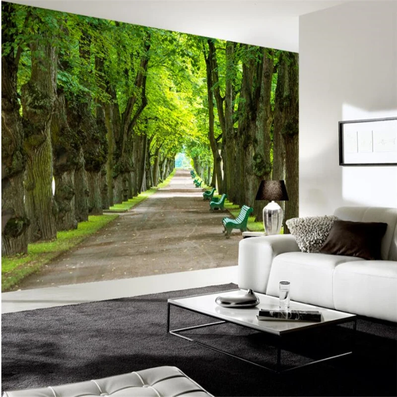 Индивидуальные пользовательские обои beibehang свежий простой и красивый фон с