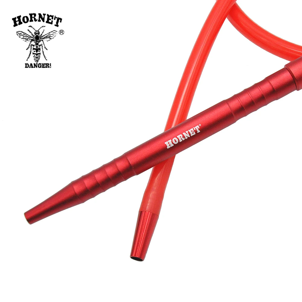 Hornet 1 8 м большой размер SHISHA TIME кальян шланг с 2 алюминиевым стержнем/1 5 силиконовый