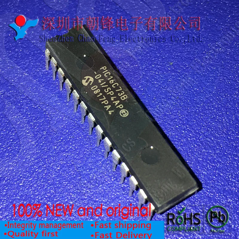 

5 шт. PIC16C73B-04I/SP4AP PIC16C73B DIP28