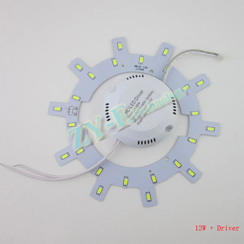 3 комплекта светодиодных PCB потолочных светильников pcb + Драйвер Магнитный