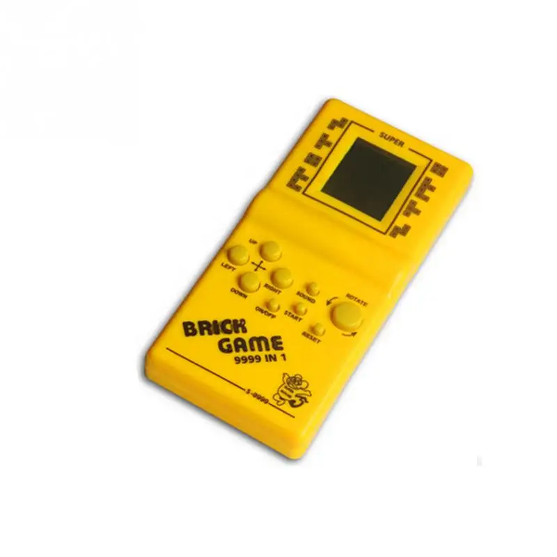 Классическая портативная игровая машина детская с изображением кирпича