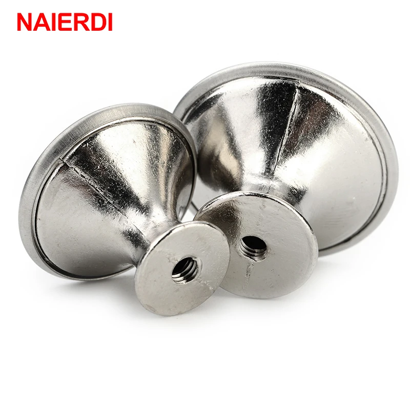 Ручки NAIERDI для шкафа ручки из нержавеющей стали дверных ящиков дверные с винтами
