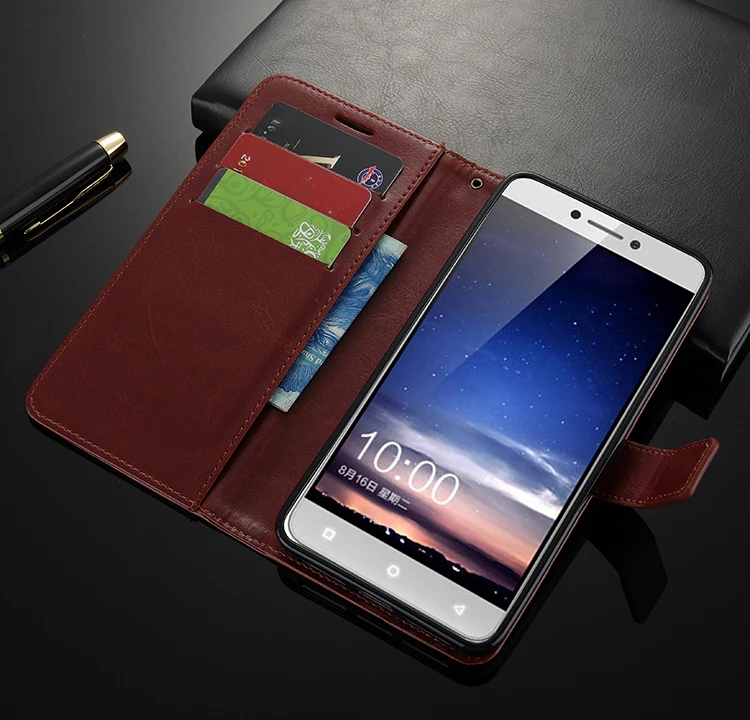 Роскошный чехол-книжка из искусственной кожи с подставкой для Letv Le LeEco Coolpad Cool 1 R116