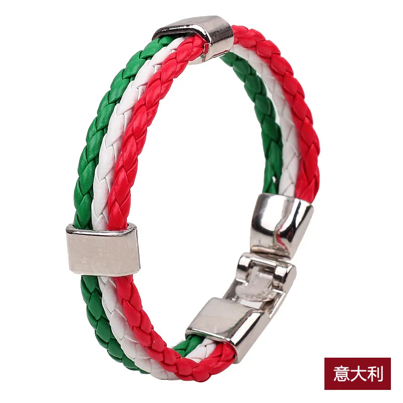 Новый Бразилия мира по футболу Multi национального мемориала браслета тканые