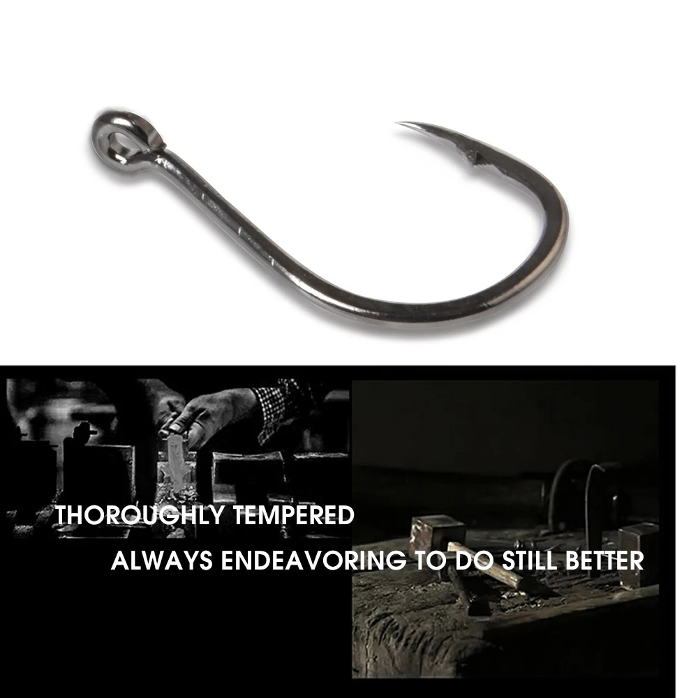 3 упаковки рыболовные крючки из высокоуглеродистой стали размеры 1 #2 #4 #6 #8 #10 #11 #12 #