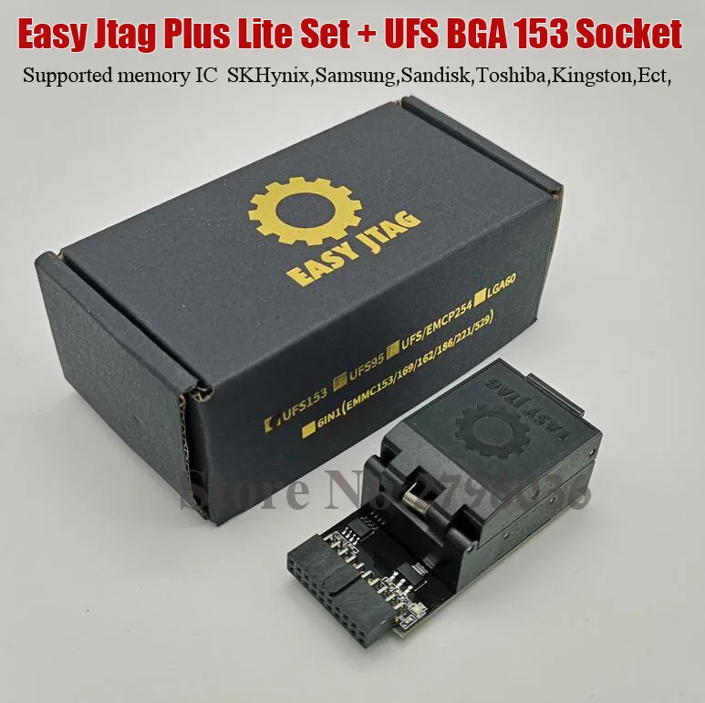 100% Оригинальный легкий набор Jtag Plus Lite + Box UFS BGA 153 Socket|Детали устройств связи| |