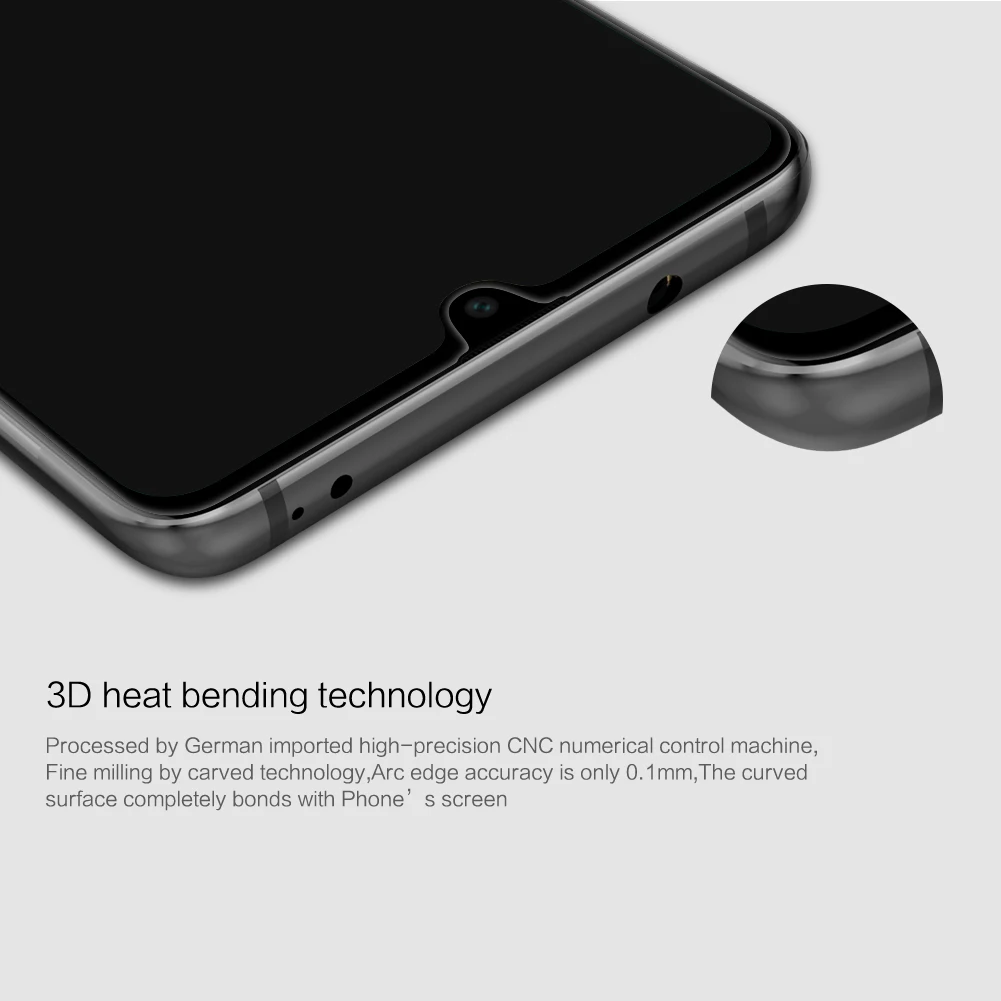 Закаленное стекло для Huawei Mate 20 3D Nillkin CP + Max защита экрана с полным покрытием |