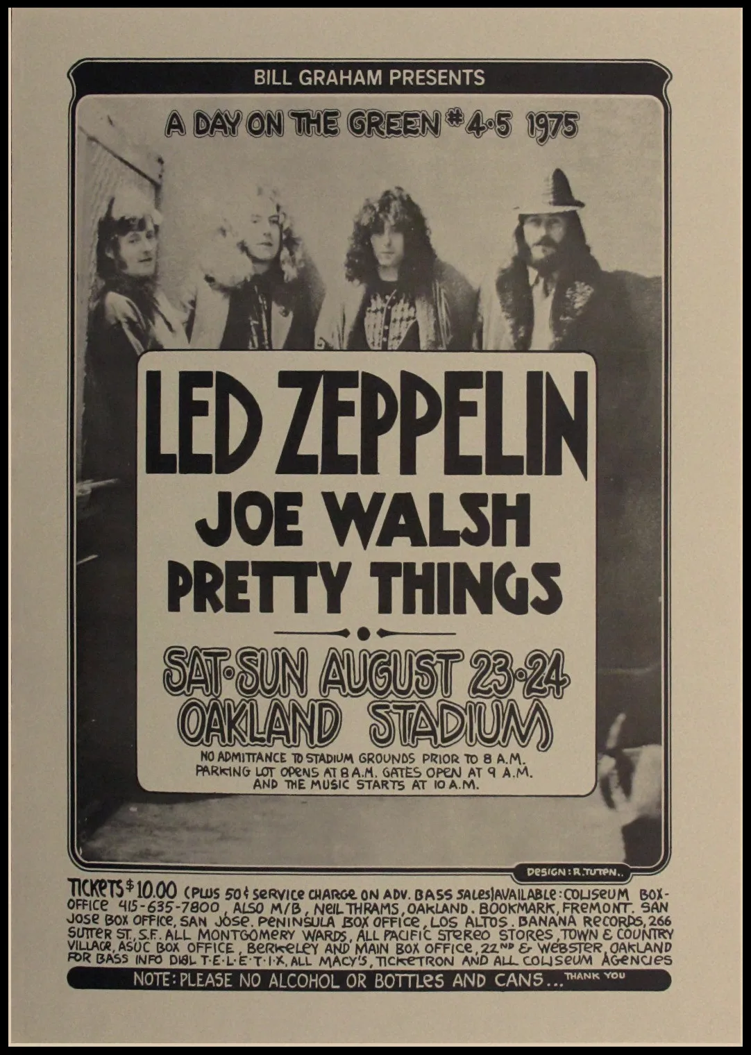 Led Zeppelin рок-музыка постеры для украшения дома Винтажный стиль Ретро Рок постеры настенные наклейки для дома Художественный бренд Декор для спальни A1 - Цвет: 12