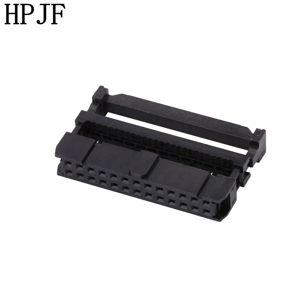10PCS FC-26P 2x13Pin Dual Row Pitch 2.54mm IDC Socket Connector Female Header 26-pin cable socket | Обустройство дома