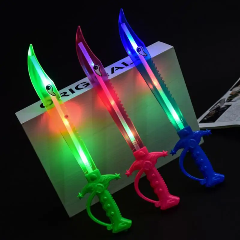 1 шт. Led игрушки электронные свет нож Моделирования Детские меч яркая детские для