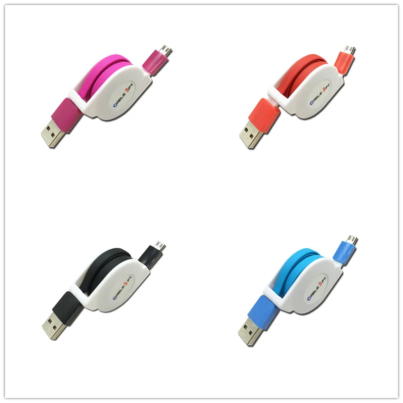 Выдвижной Кабель Micro USB для Samsung Galaxy A3 A5 A6 2016 J3 J5 J7 2017 huawei Y6 Y9 Nova 3i p smart мобильный