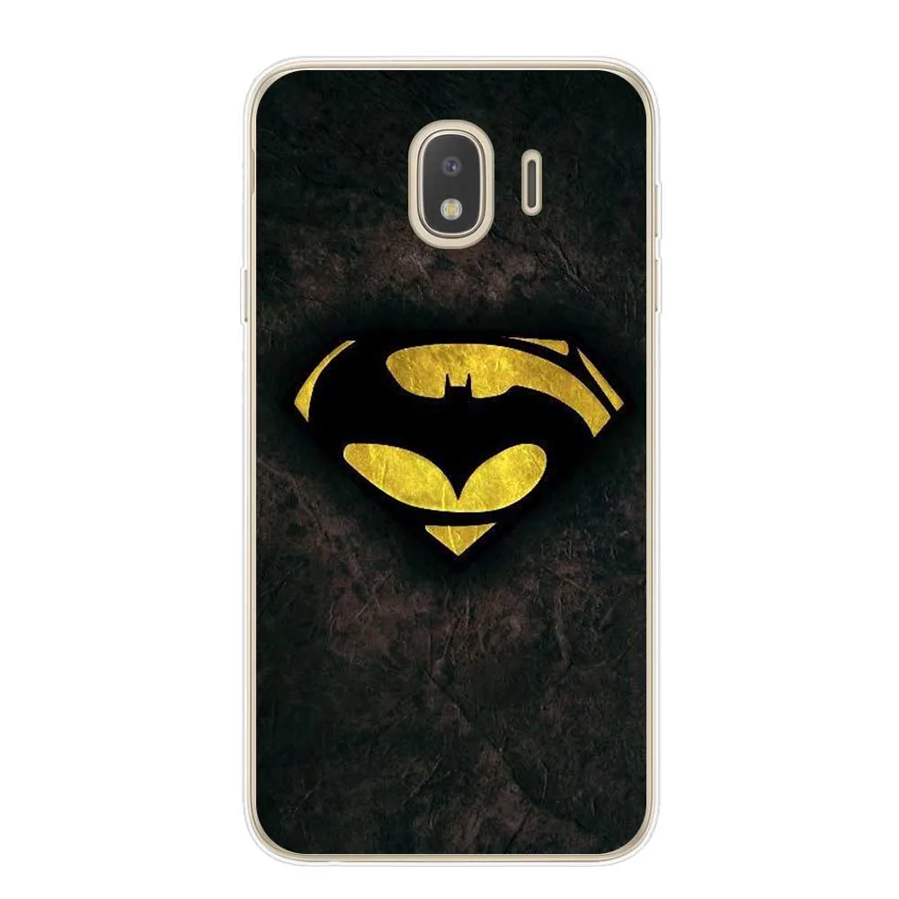 Marvel DC Comics Iron Man Spider-Man joker Batman Cover Phone Case for Samsung J3 J5 J7 16 J4 J6 Plus Note 8 9 10 Pro
