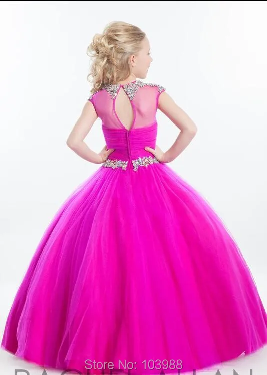 Buyevalue От 2 до 14 лет кружевные тюлевые платья с цветами для девочек белые детей