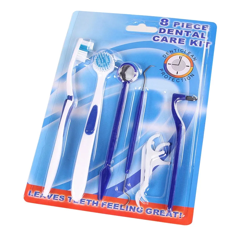 8 шт./компл. набор по уходу за зубами инструментов для чистки зубов выбор
