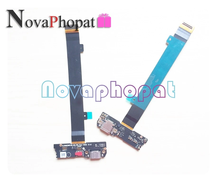 

10PCS Novaphopat For Letv LeEco Le2 Pro x620 X621 X626 USB Dock Charging Charger Port Connector Flex Cable MIC Microphone