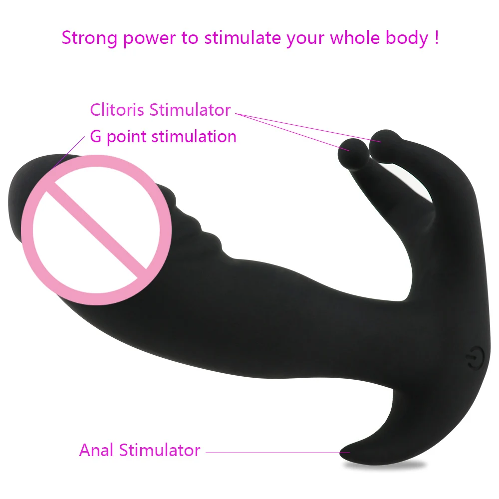 Man nuo Silicone 10 Speeds Prostate Massager Vibrator Anal Plug Sex Toys for Men Women Butt USB Wireless Remote Control | Красота и