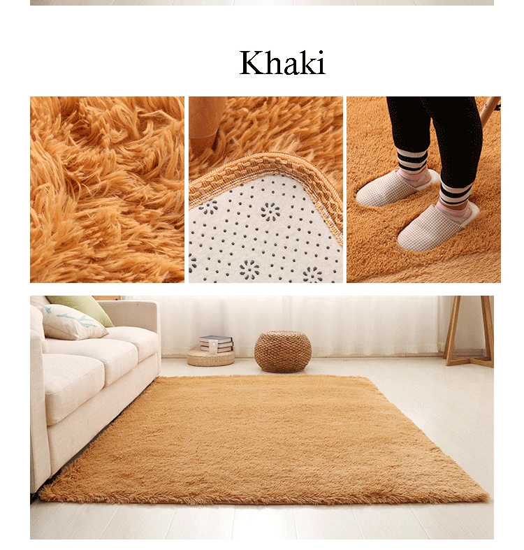 AOVOLL 150x200 см из бархатной ткани длинные шерстяные ковры для гостиной комнаты; декор для чистки ковров, для дома красный винный зеленый 16 цветов