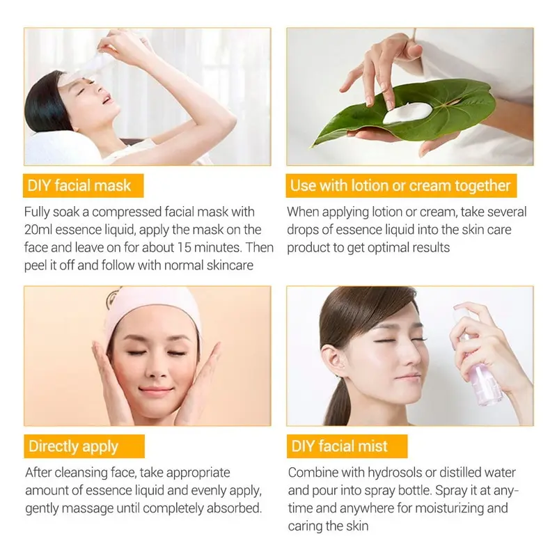 LANBENA Vitamina C Сыворотка для лица гиалуроновая кислота крем отбеливающая ногтей уход