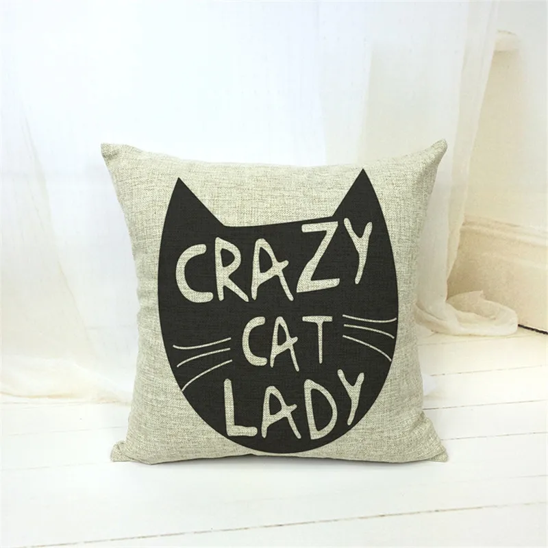 Скандинавский crazy plushie Лежанка для котиков декоративные Мультяшные подушки