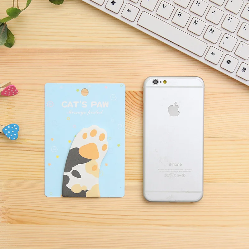 Корейский Kawaii Кошачий коготь Липкие заметки креативный пост блокнот Filofax DIY