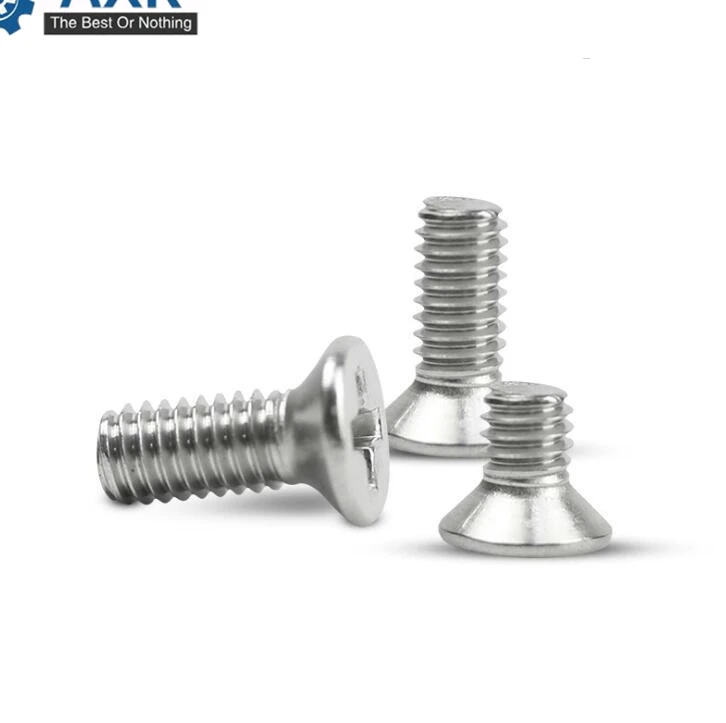 Philips Machine Screw Stainless Steel M2.5*3/4/5/6/8/10/12/16/20/25/30/35/40/45/50/60 Flat Head Verbus Ripp Bolt Phillips | Обустройство