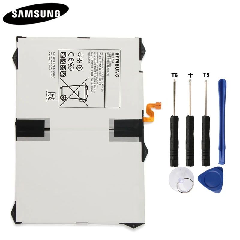 

Original Tablet Battery EB-T825ABE For Samsung Galaxy Tab S3 9.7 SM-T825C T827 SM-T820 6000mAh Genuine Replacement Battery