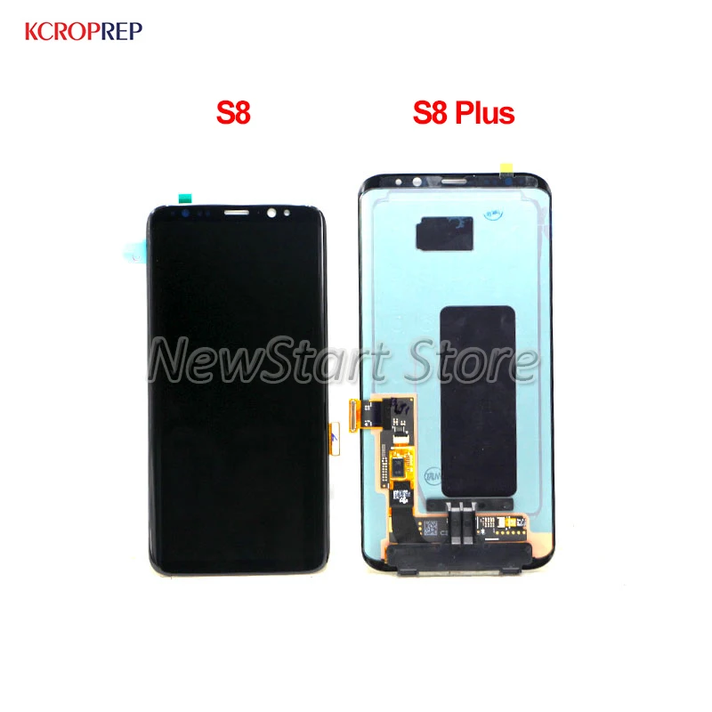 ЖК-дисплей 5 8 дюйма для Samsung Galaxy S8 6 2 Plus с сенсорным экраном + G955 G950 G950F | Мобильные