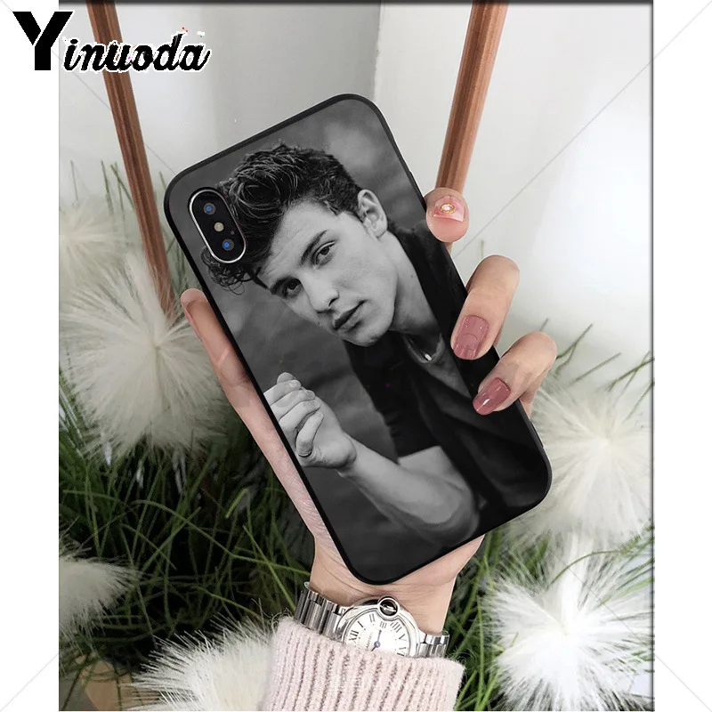 A13 Yinuoda Shawn Mendes 98 мягкий силиконовый чехол для телефона из ТПУ для Apple iPhone 8 7 6 6S Plus X XS MAX 5 5S SE XR - Цвет: A13