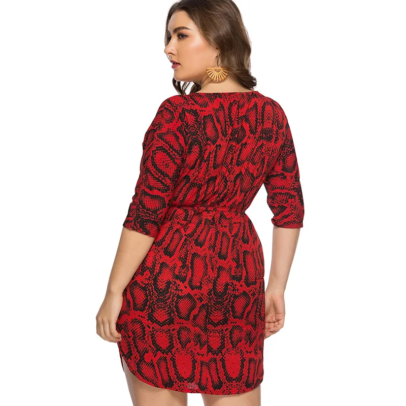 МК 2019 Лето Новое поступление WomensPlus Размеры миди neon платье 4XL 5XL 6XL Модные женские