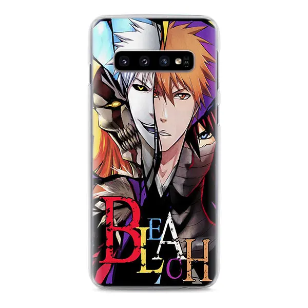 01 Чехол для телефона с Аниме Bleach ichigo s для samsung Galaxy S8 S9 S10 Plus S10e M10 M20 M30 A10 A30 A50 жесткий чехол-накладка из поликарбоната - Цвет: 01