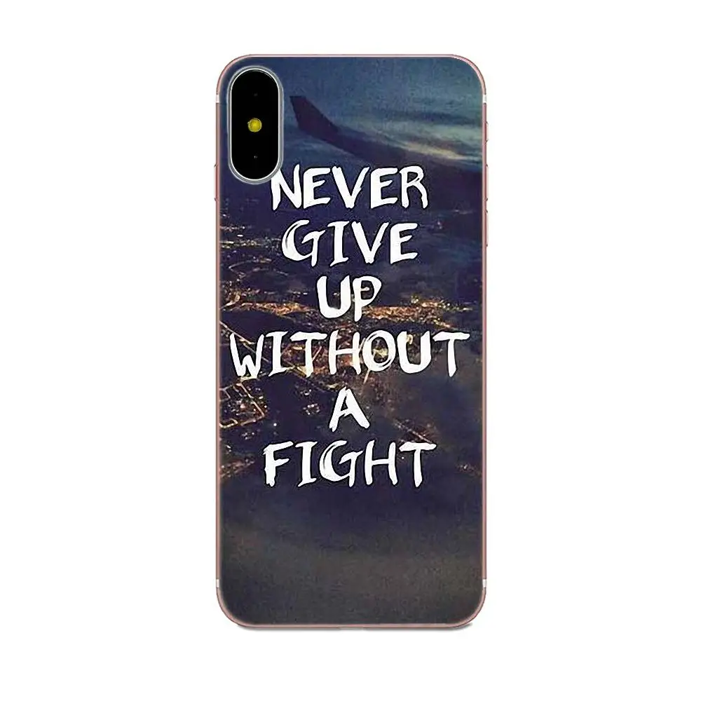 Модный чехол из ТПУ с вдохновляющей надписью для Huawei Mate 7 8 9 10 20 P8 P9 P10 P20 P30 Lite Plus Pro