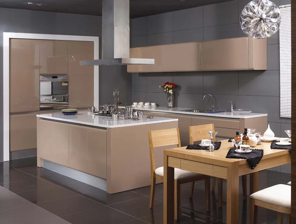 Современный мини набор кухонных шкафов с островом|kitchen cabinet|modern kitchen cabinetskitchen cabinet