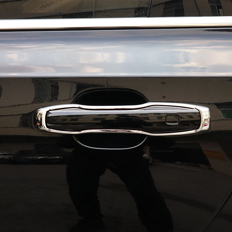Для Volvo XC60 XC90 S90 V90 CC 2018 автомобильные наклейки на ручки дверей хромированная ABS