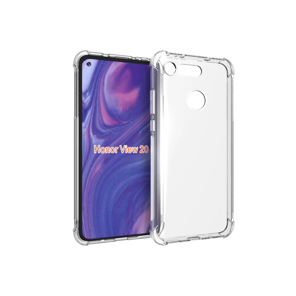 Брендовый противоударный защитный чехол gligle для Huawei Honor View 20 силиконовый из