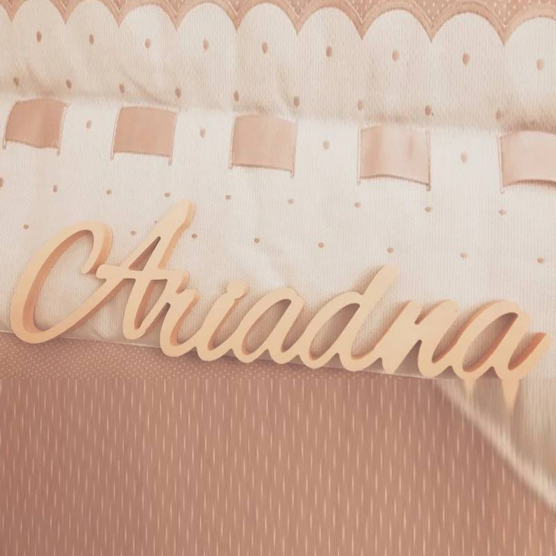 Индивидуальное детское деревянное имя логотип название настенное украшение