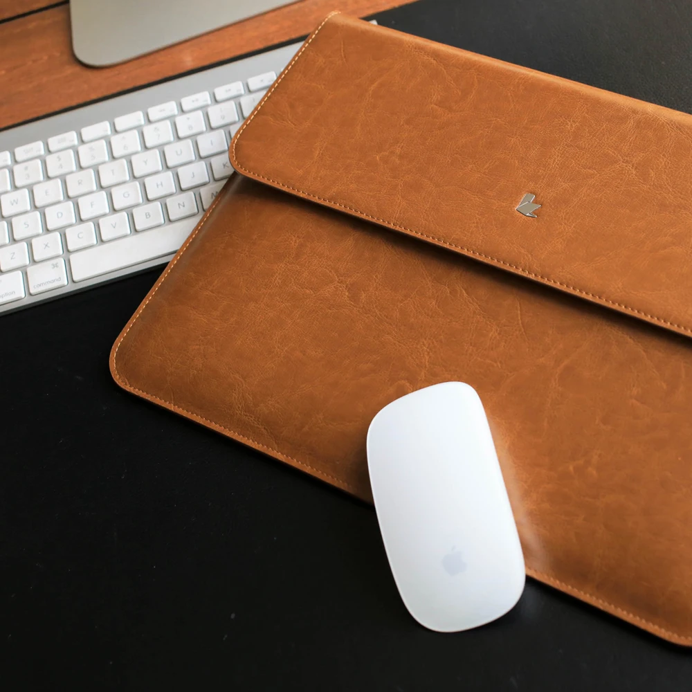 Jisoncase ноутбук лайнер рукав сумка для MacBook Air 11.6 кожаный чехол сумки для ноутбука чехол для Macbook Air 11 дюймов Магнитная застежка ноутбук корпус для ноутбука