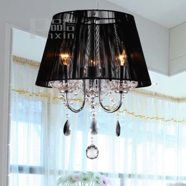 

Fashion Drawing Crystal Pendant Bedroom Lamps Lighting