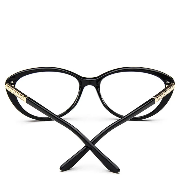 Дизайнерские очки кошачьи глаза модные женские туфли оптические кадр прозрачные
