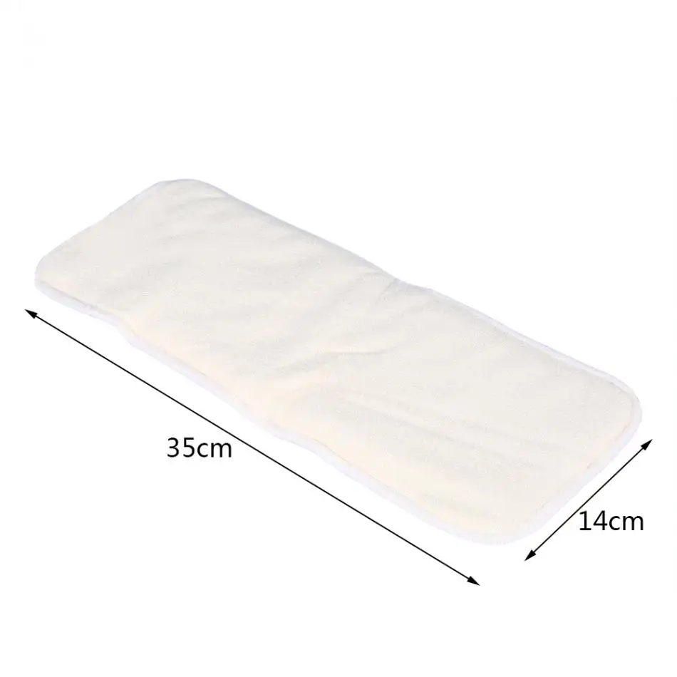 Подгузник моющийся 5 слойный из бамбукового волокна 35 х14 см|pad pad|padded insertpads incontinence |