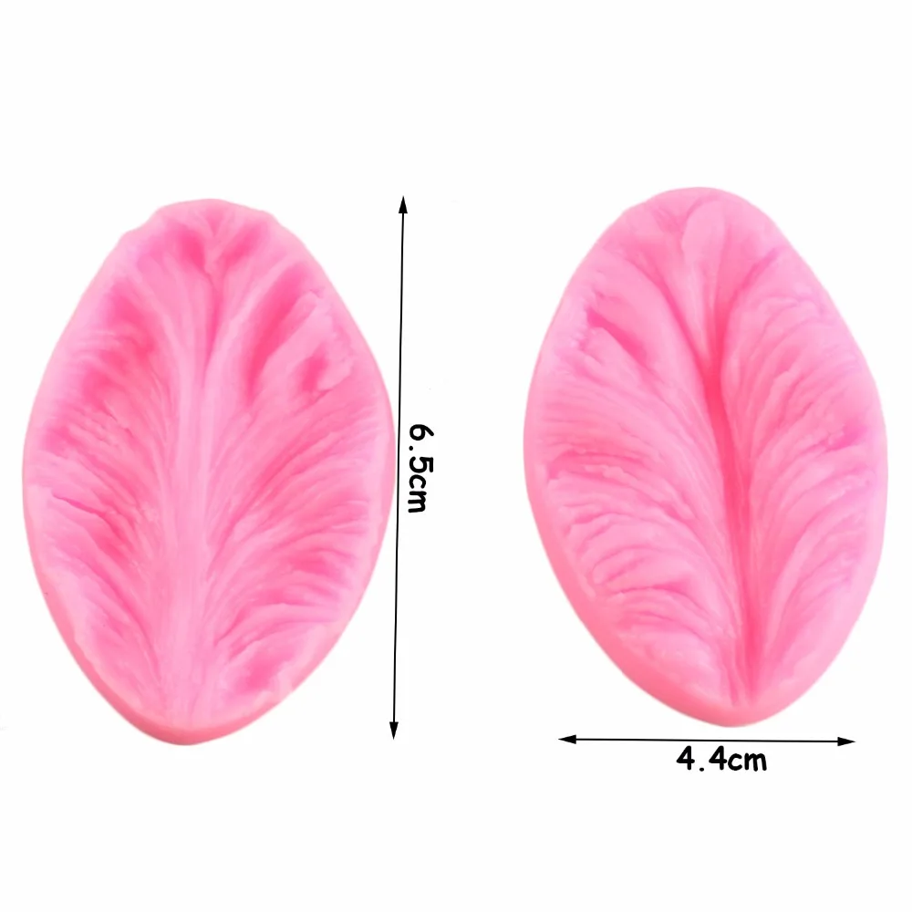 2Pcs/Set Orchid Petal Flower Silicone Veiner Mold Fondant Cake Decorating Tools Cupcake Candy Clay Chocolate Gumpaste Mould | Дом и сад